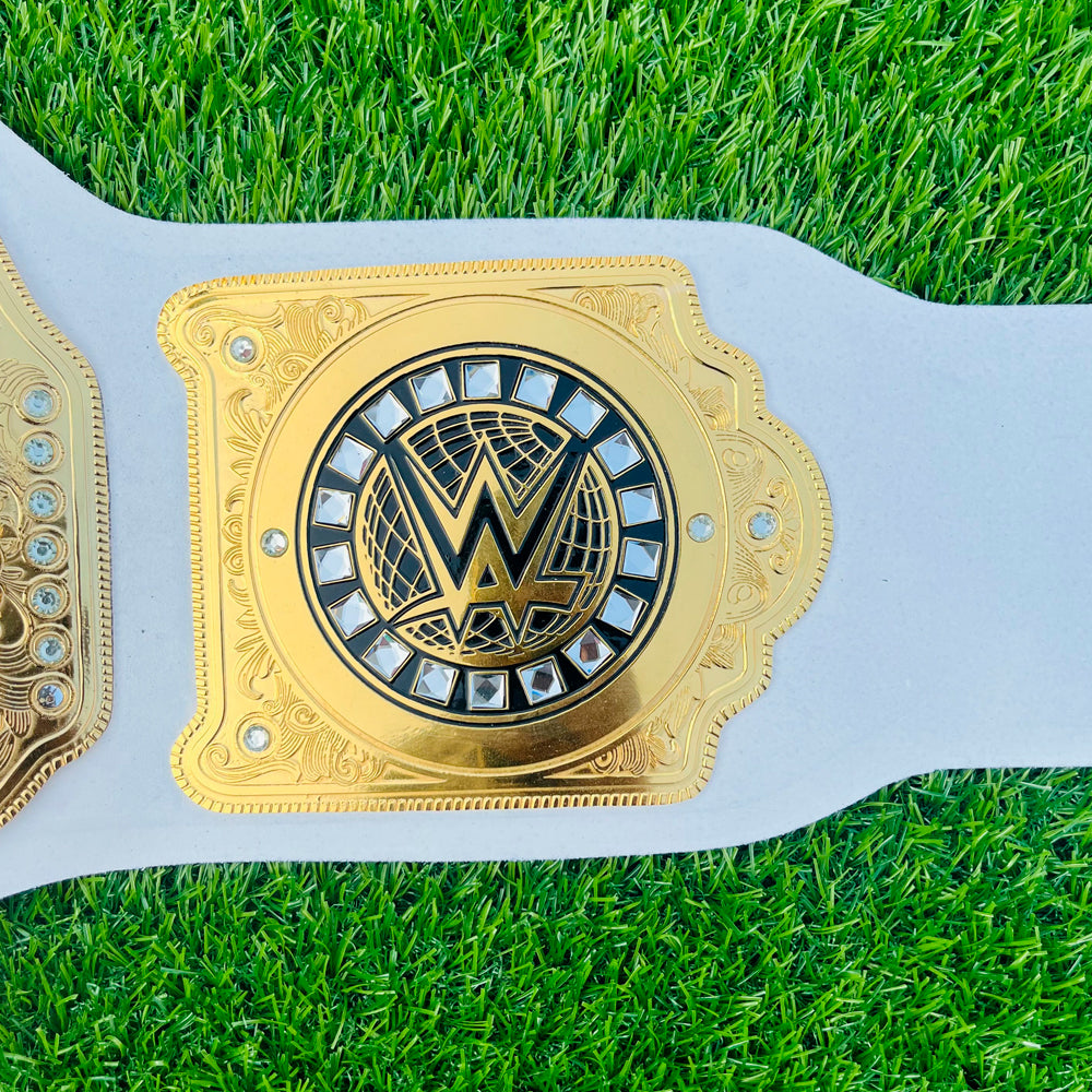 Women's World Championship Replica Title Belt Adult Size - 2MM Brass Plates