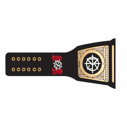 Seth Freakin' Rollins Burn it Down Signature Series Belt (Black Strap)