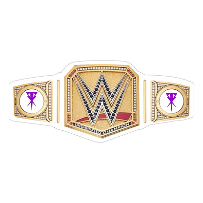 Undertaker The Urn Signature Series Undisputed Championship Belt (White Strap)