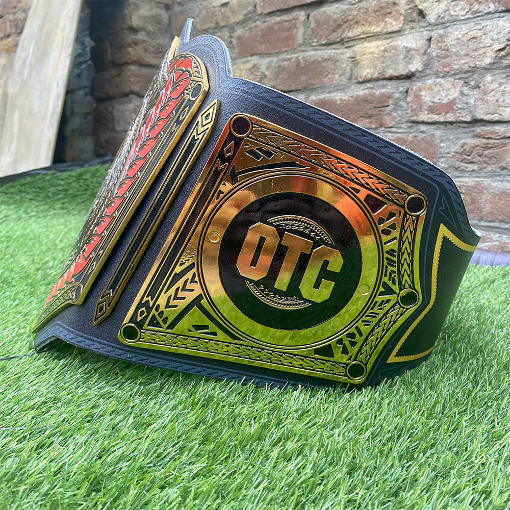 Roman Reigns Tribal Chief Championship Replica Title Belt Adult Size - 4MM Brass Plates