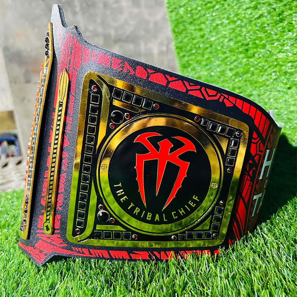Roman Reigns 1,316 Days Signature Series Undisputed Championship Title Belt Adult Size - 2MM Brass Plates