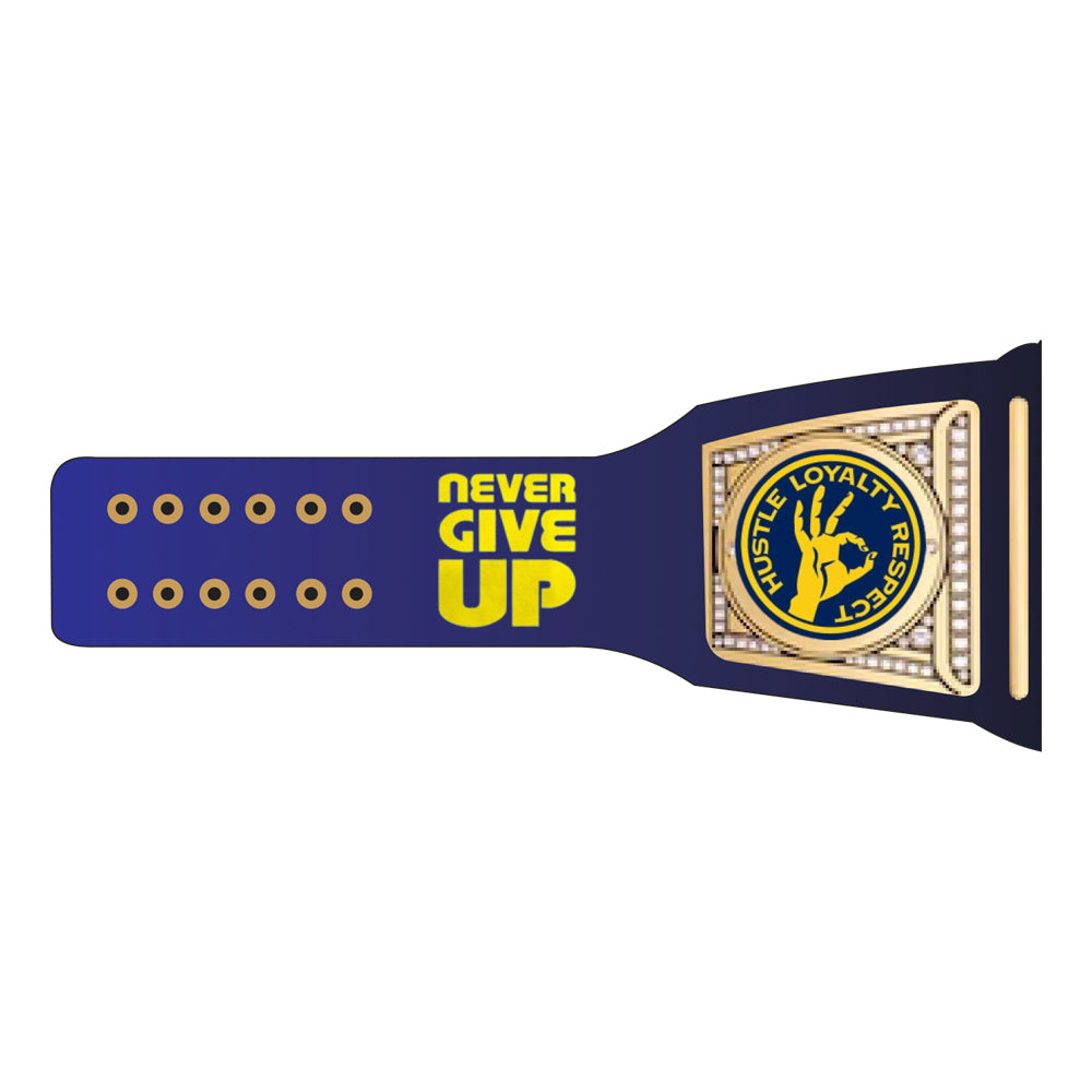 John Cena Never Give Up Signature Series Championship Belt