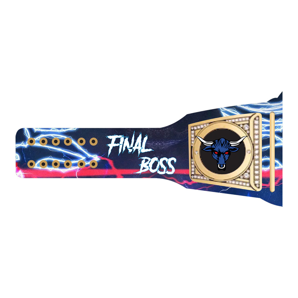 The Rock Final Boss Signature Series Championship Belt