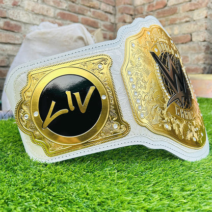Liv Morgan Women's World Heavyweight Championship Replica Title Belt Adult Size - 2MM Brass Plates