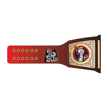CM Punk Go To Sleep Signature Series Championship Belt