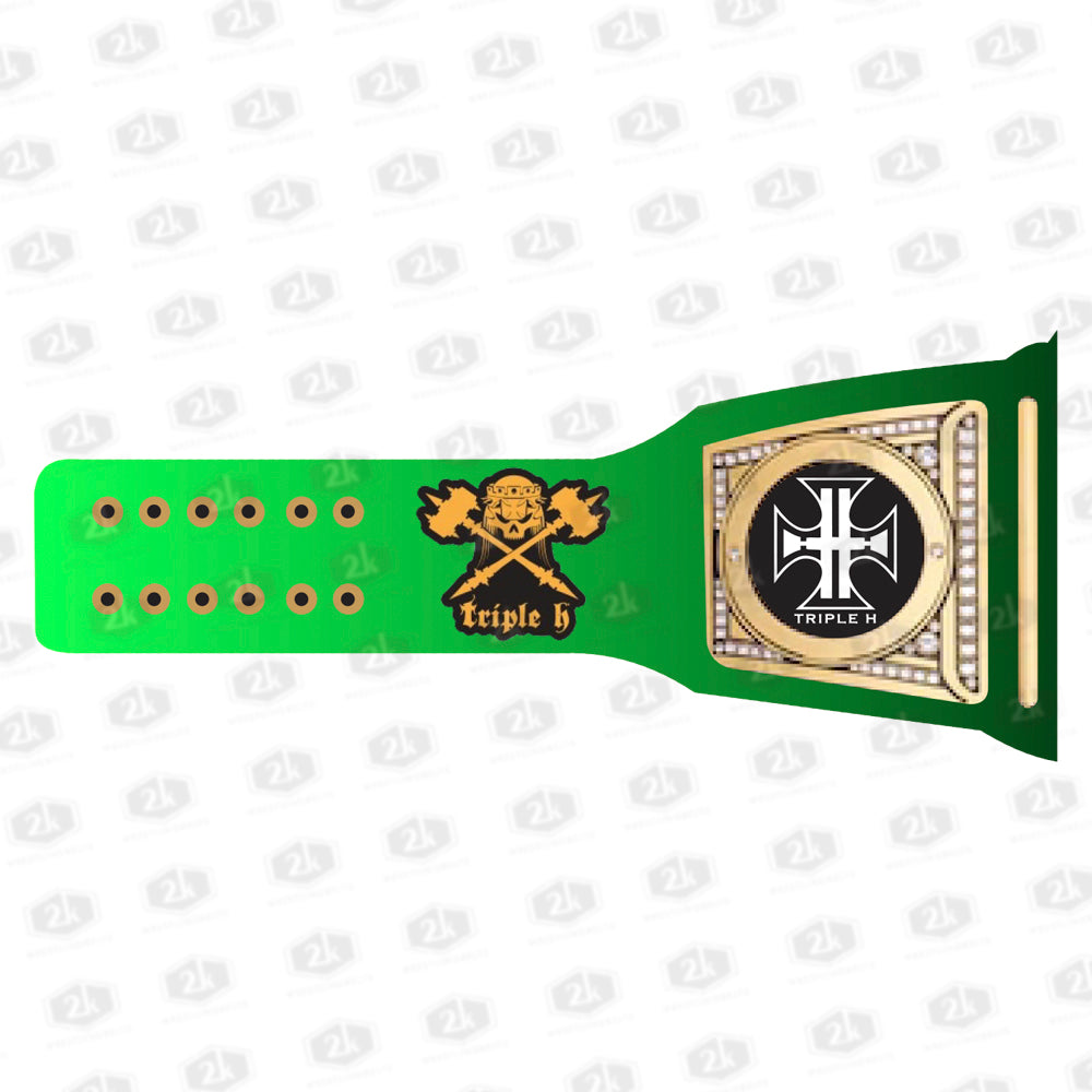 Triple H Signature Series Undisputed Championship Belt 2mm