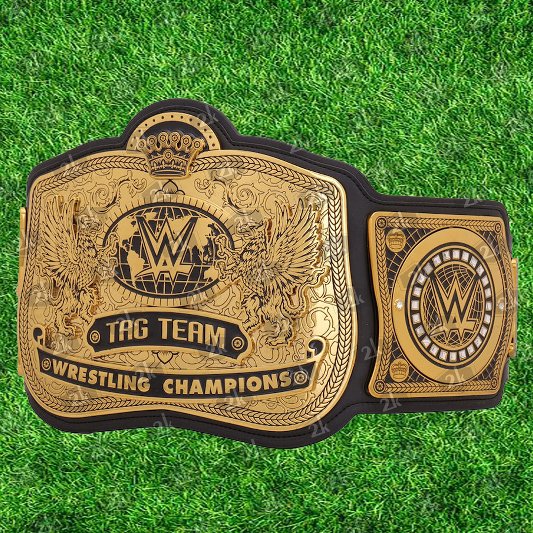 Tag Team Championship Replica Title Belt 2mm