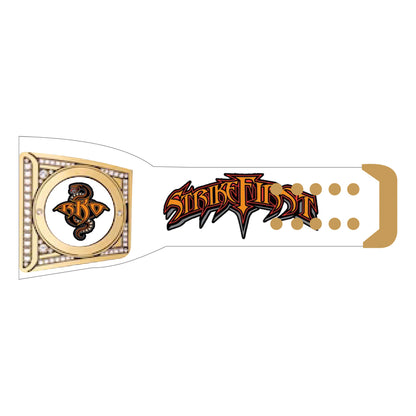Randy Ortan Strike First Signature Undisputed Belt (White Strap)