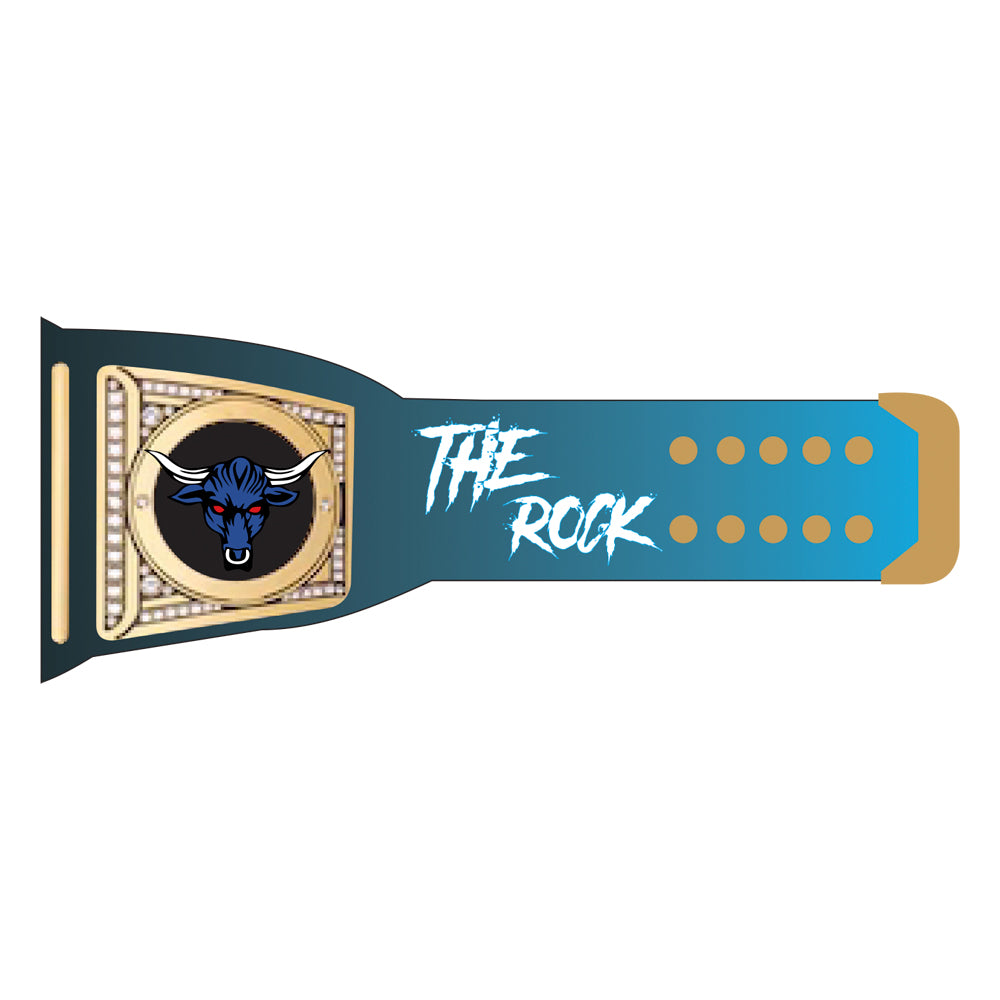 The Rock Final Boss Signature Series Championship Belt
