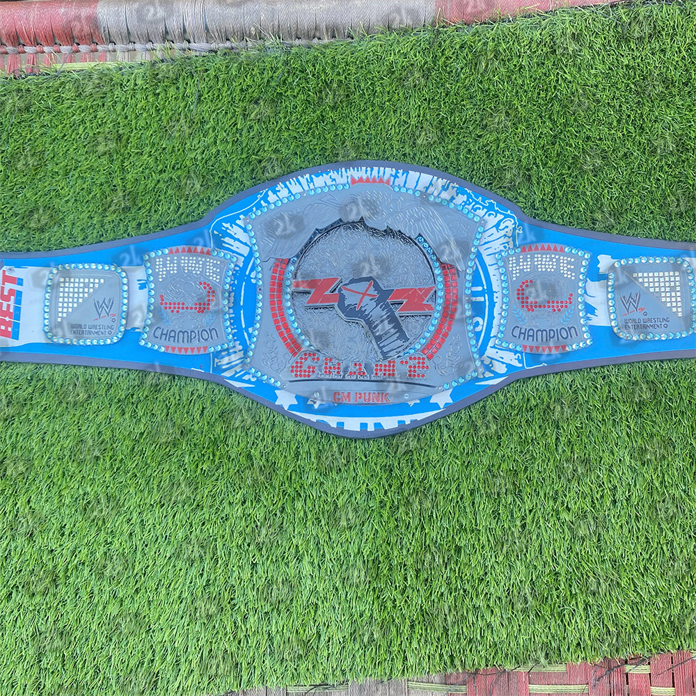 CM Punk Spinner Signature Championship Replica Title Belt (4mm)