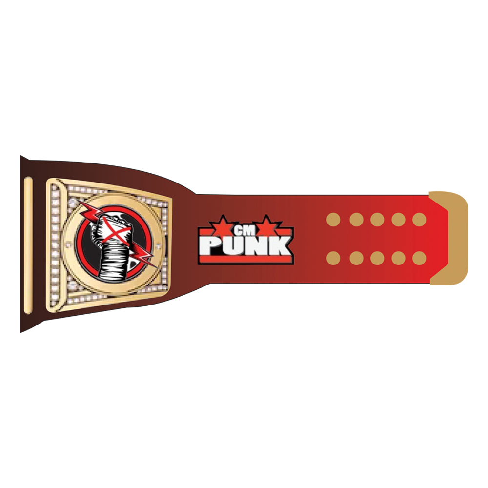 CM Punk Go To Sleep Signature Series Championship Belt