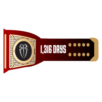 Roman Reigns 1,316 Day Signature Series Championship Belt