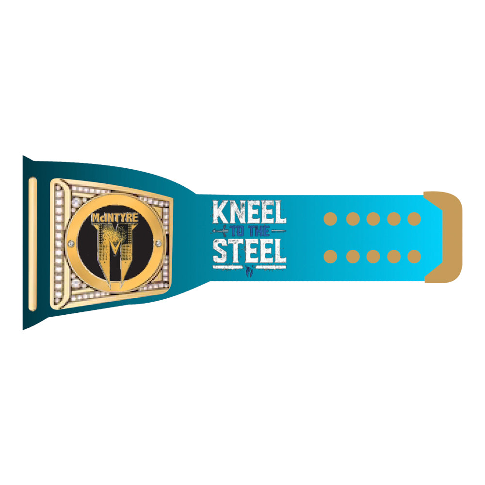 Drew McIntyre Kneel To The Steel Signature Series Belt