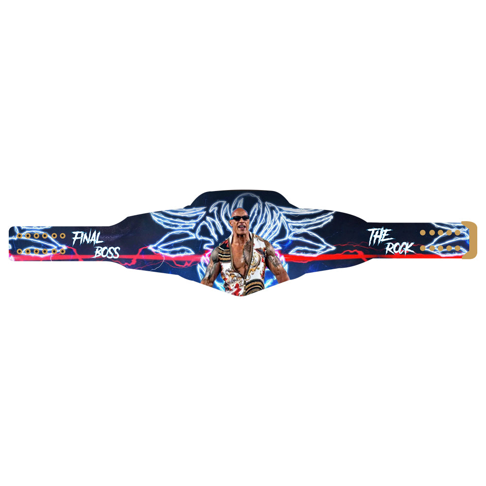 The Rock Final Boss Signature Series Championship Belt