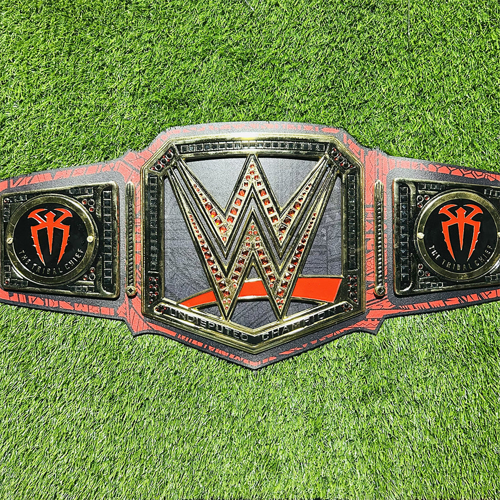Roman Reigns 1,316 Days Signature Series Championship Belt Adult Size - Diecast Plates