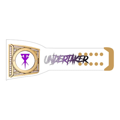 Undertaker The Urn Signature Series Undisputed Championship Belt (White Strap)