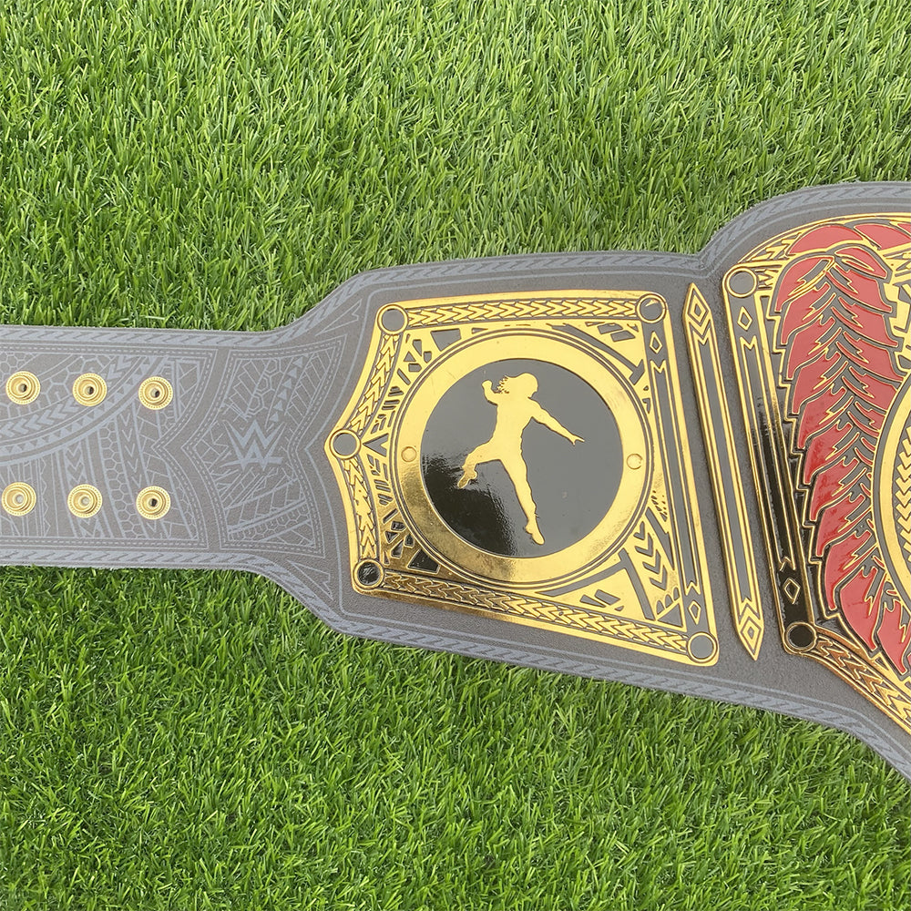 Roman Reigns Tribal Chief Championship Replica Title Belt Adult Size - 4MM Brass Plates