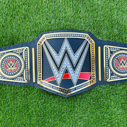 World Heavyweight Championship Replica Title Belt Adult Size - 2MM Brass Plates