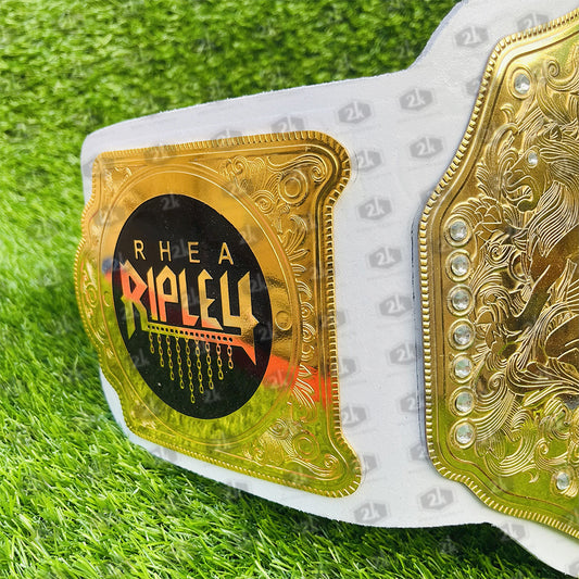 Rhea Ripley Women World Heavyweight Championship Replica Title Belt (2mm)