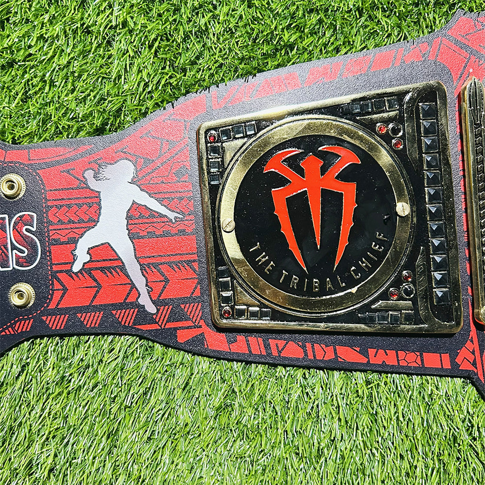 Roman Reigns 1,316 Days Signature Series Championship Belt Adult Size - Diecast Plates