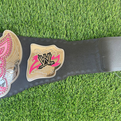 Divas Championship Replica Title Belt 2008 Adult Size - 4MM Brass Plates