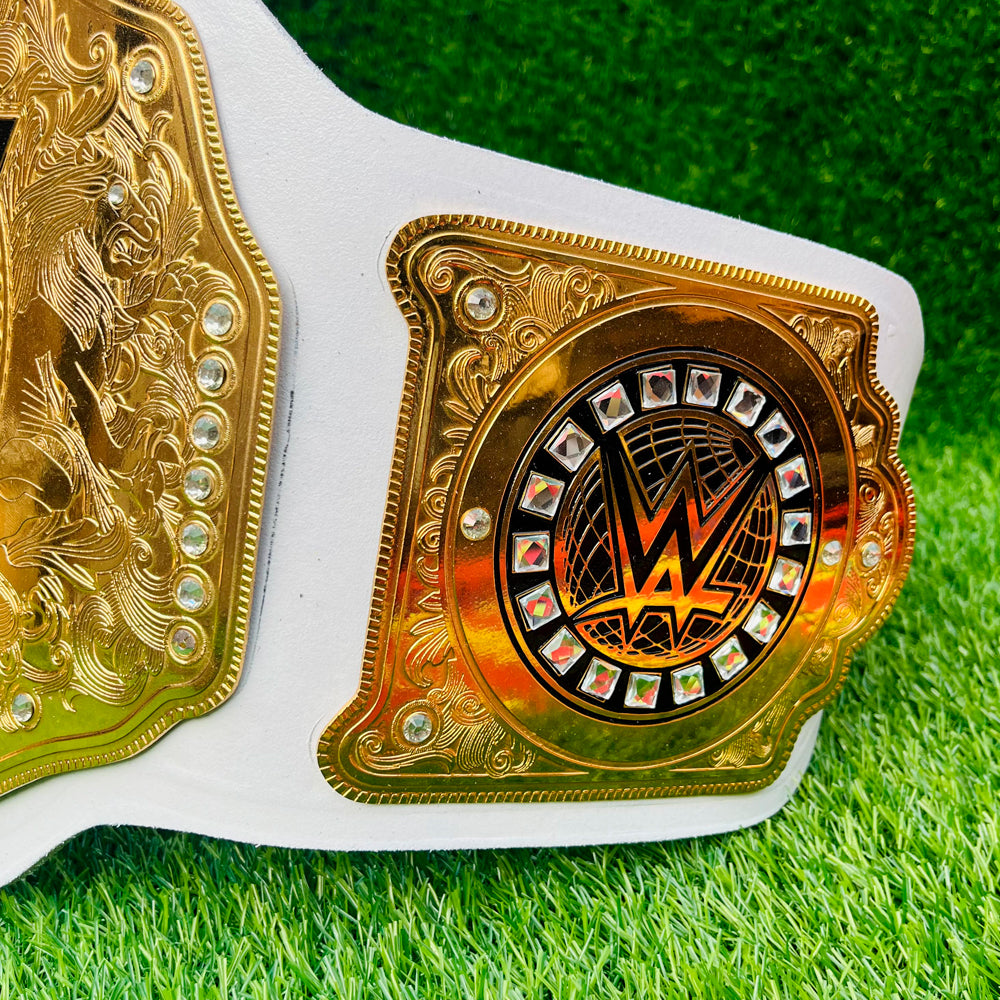 Women's World Championship Replica Title Belt Adult Size - 2MM Brass Plates