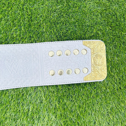 Liv Morgan Women's World Heavyweight Championship Replica Title Belt Adult Size - 2MM Brass Plates