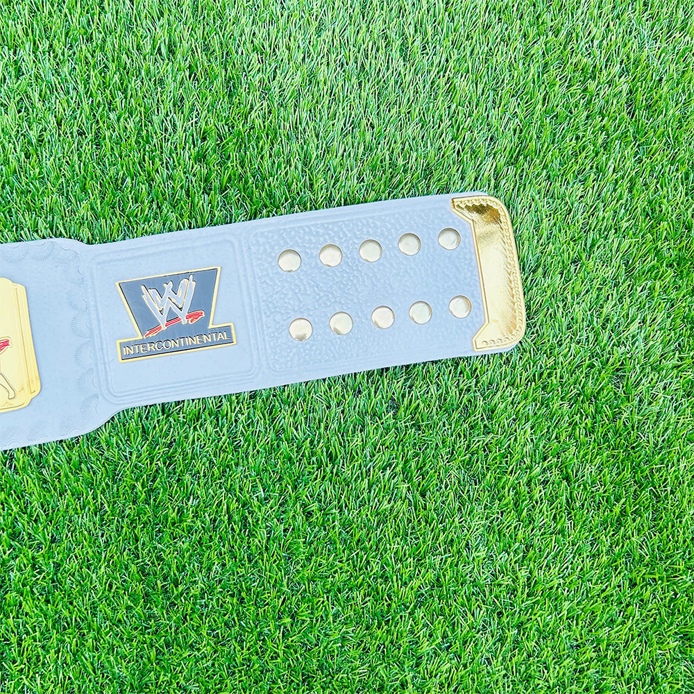 Intercontinental Championship Replica Title Belt (2011-2019)Adult Size - 2MM Brass Plates