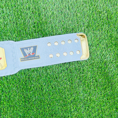 Intercontinental Championship Replica Title Belt (2011-2019)Adult Size - 2MM Brass Plates