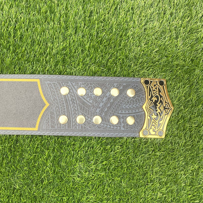Roman Reigns Tribal Chief Championship Replica Title Belt Adult Size - 4MM Brass Plates