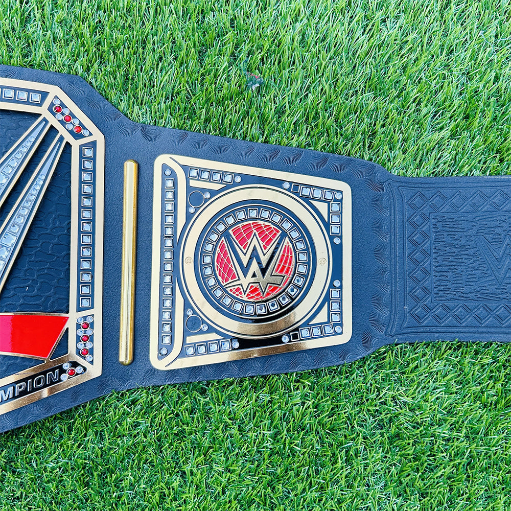 World Heavyweight Championship Replica Title Belt Adult Size - 2MM Brass Plates