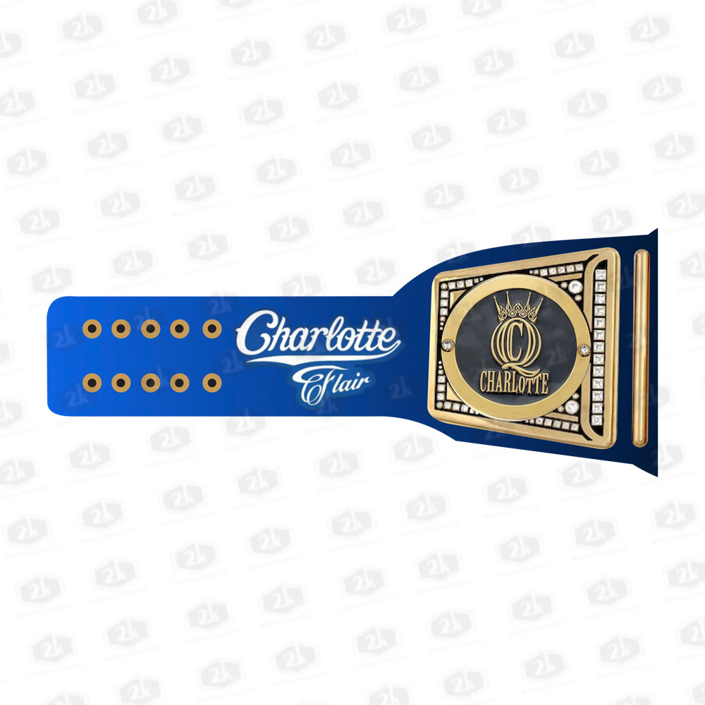 Charlotte Flair Signature Series Undisputed Championship Belt 2mm