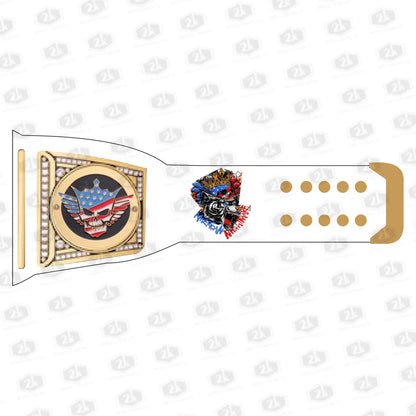 Cody Rhodes Do The War Signature Undisputed Belt 2mm (White Strap)