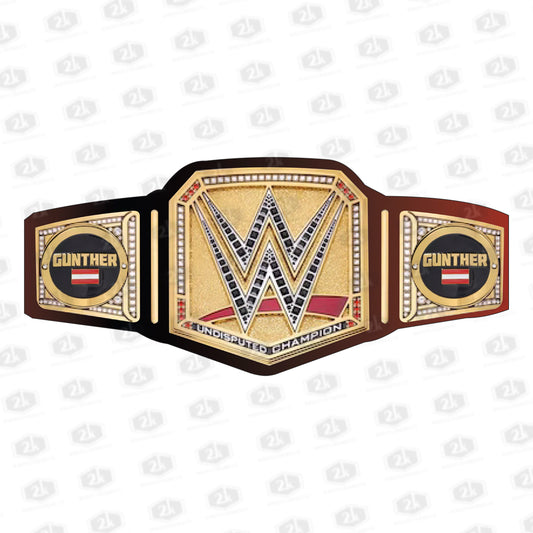 Gunter The Ring General Signature Undisputed Championship Belt 2mm