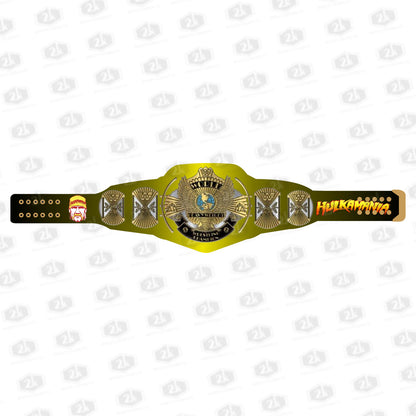 Hulk Hogan Hulkamania Signature Championship Belt 2mm