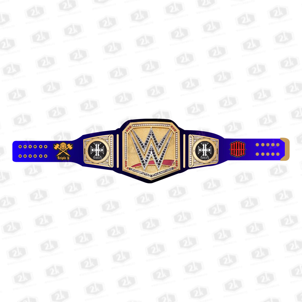 Triple H Signature Series Undisputed Championship Belt 2mm