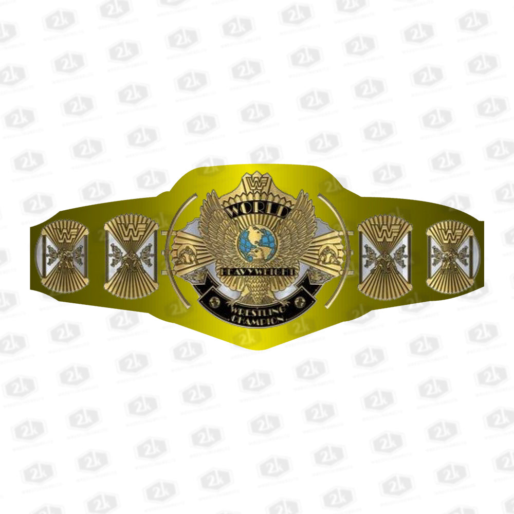 Hulk Hogan Hulkamania Signature Championship Belt 2mm