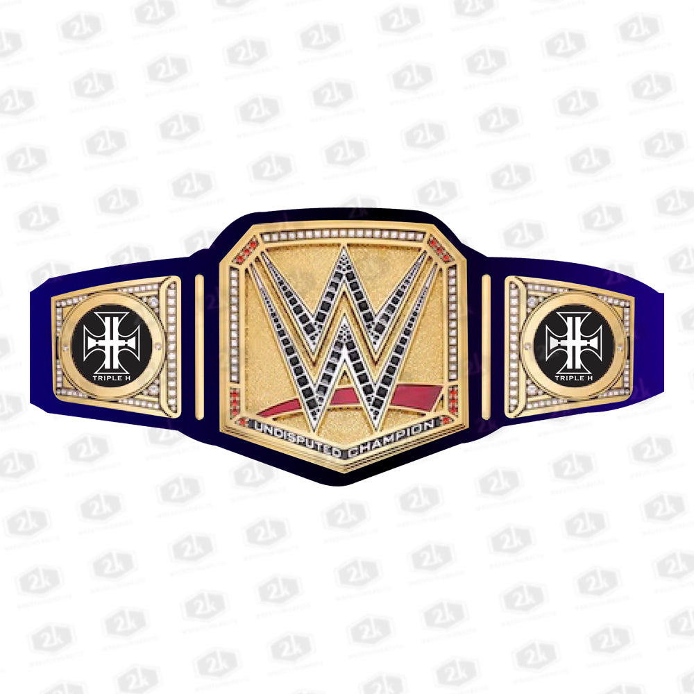 Triple H Signature Series Undisputed Championship Belt 2mm