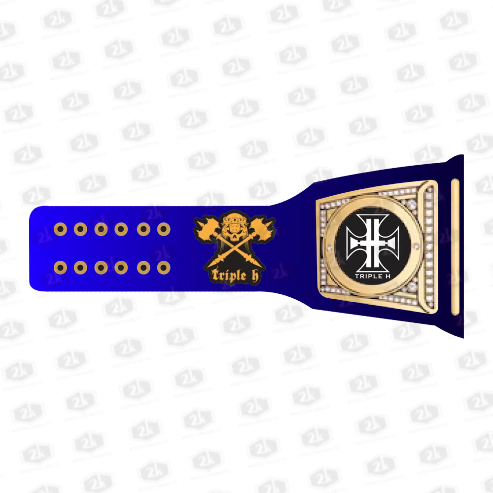 Triple H Signature Series Undisputed Championship Belt 2mm