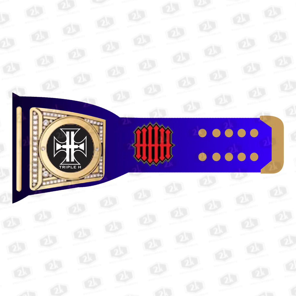 Triple H Signature Series Undisputed Championship Belt 2mm