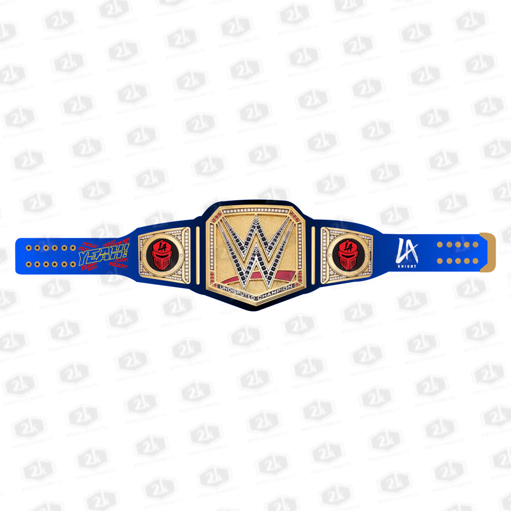 LA Knight Yeah Signature Series Undisputed Belt 2mm