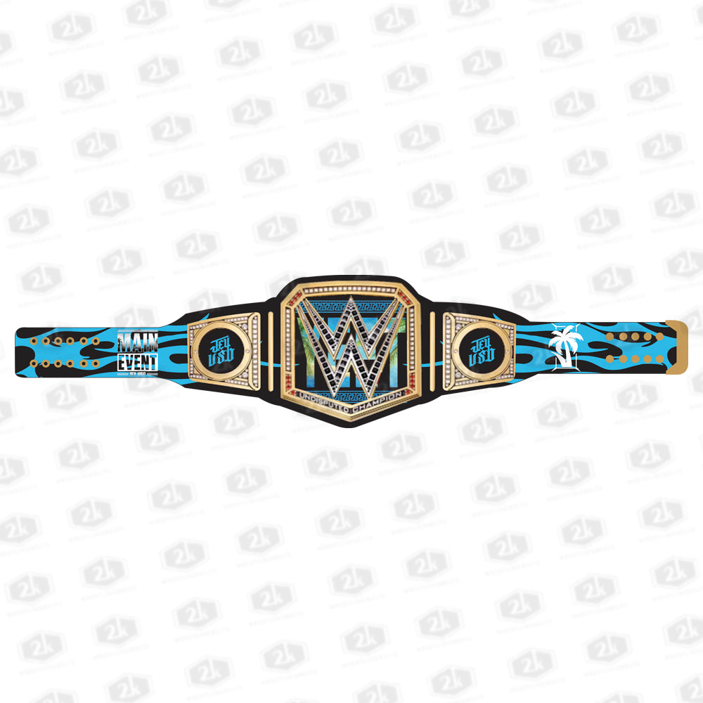 Jey Uso Yeet Signature Series Championship Belt 2mm