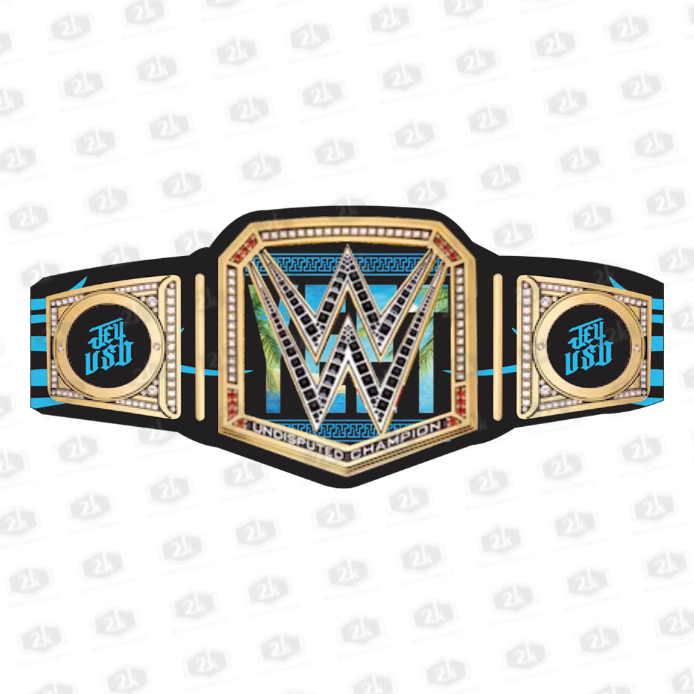 Jey Uso Yeet Signature Series Championship Belt 2mm