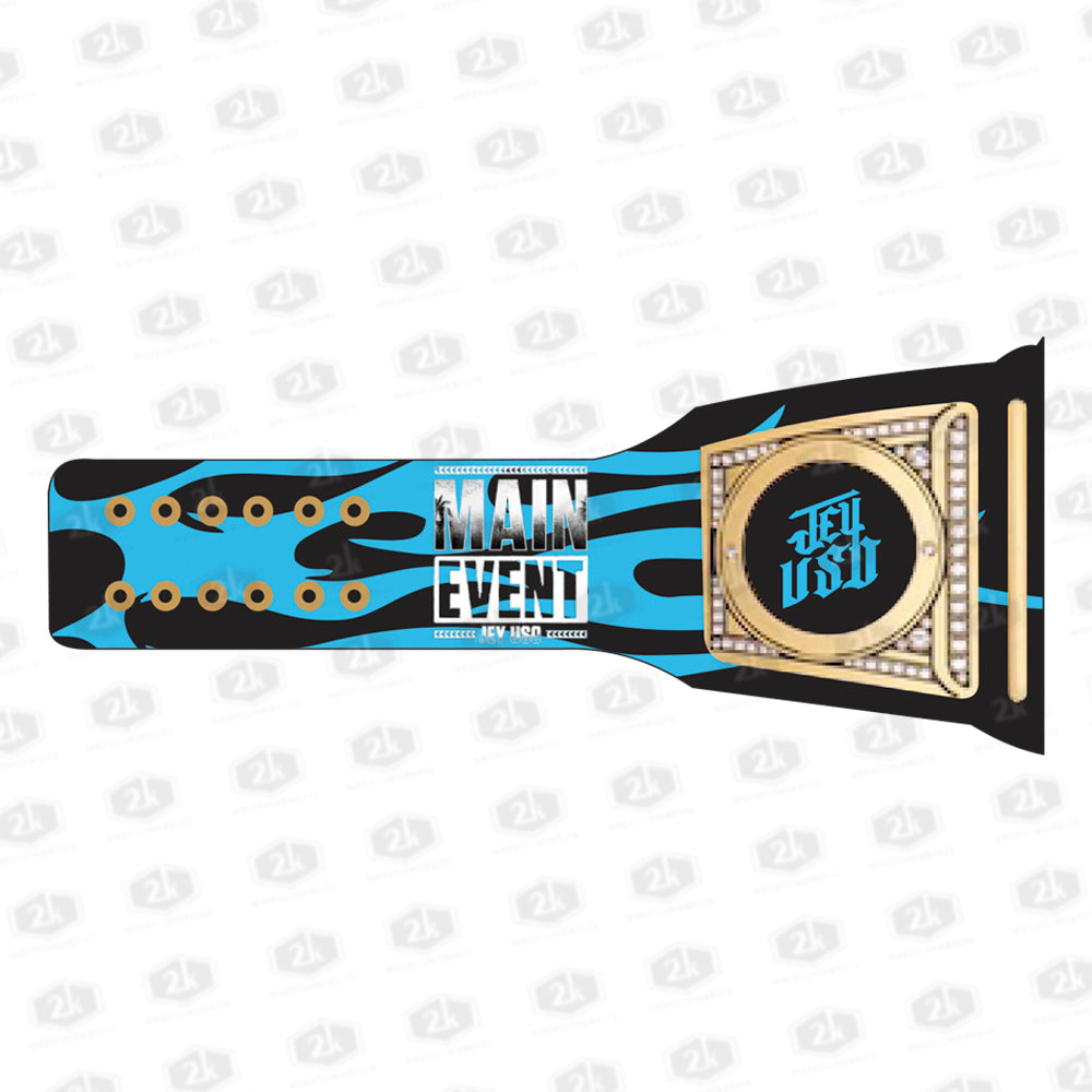 Jey Uso Yeet Signature Series Championship Belt 2mm