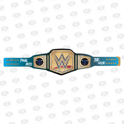 The Rock Final Boss Signature Series Undisputed Championship Belt 2mm