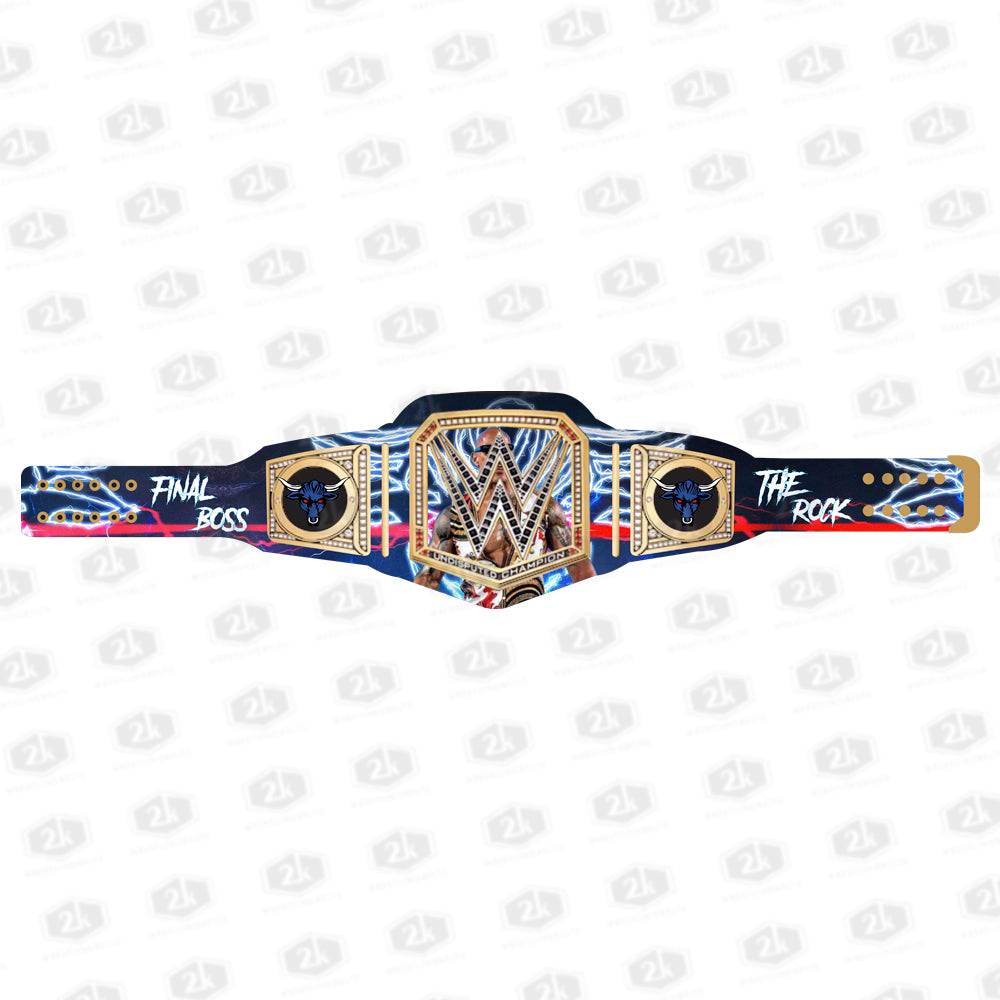 The Rock Final Boss Signature Series Championship Belt 2mm