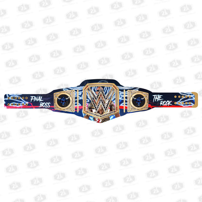 The Rock Final Boss Signature Series Championship Belt 2mm