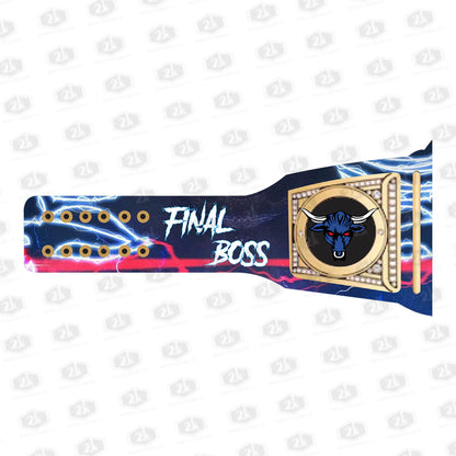 The Rock Final Boss Signature Series Championship Belt 2mm