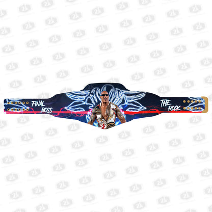 The Rock Final Boss Signature Series Championship Belt 2mm