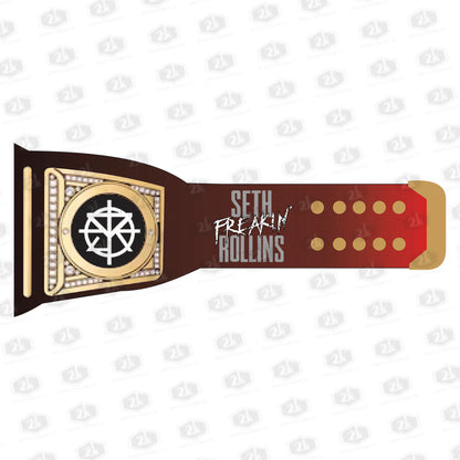 Seth Freakin' Rollins Burn it Down Signature Undisputed Belt 2mm